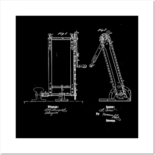 Wrenches Vintage Patent Drawing Posters and Art